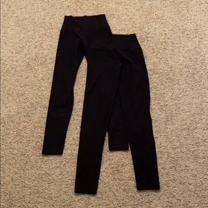 2 pairs of Aerie high waisted leggings